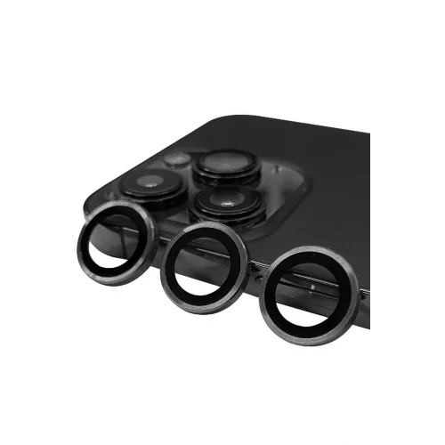 Mey İthalat®   iPhone 13 Pro Max Raze Metal Kamera Lens - Gri