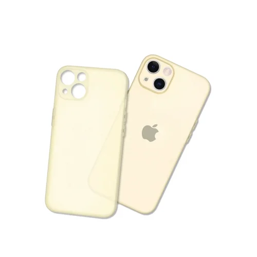 Mey İthalat®  iPhone 14 Kılıf Puma Silikon - Gold