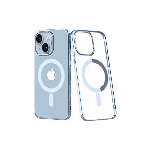 Mey İthalat®  iPhone 14 Plus Kılıf Element Magneticsafe Sert Kapak - Sierra Blue