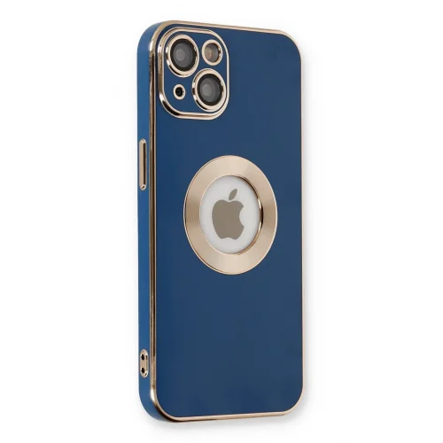 Mey İthalat®  iPhone 14 Plus Kılıf Store Silikon - Mavi