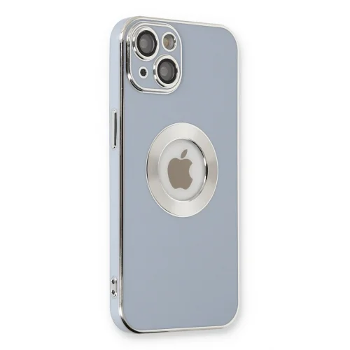 Mey İthalat®  iPhone 14 Plus Kılıf Store Silikon - Sierra Blue