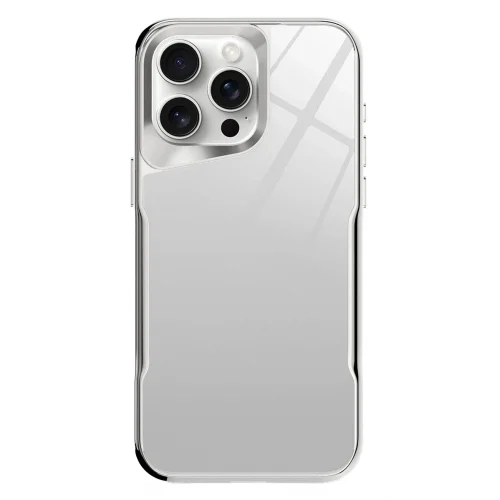 Mey İthalat®   iPhone 14 Pro Craft Kapak - Gümüş