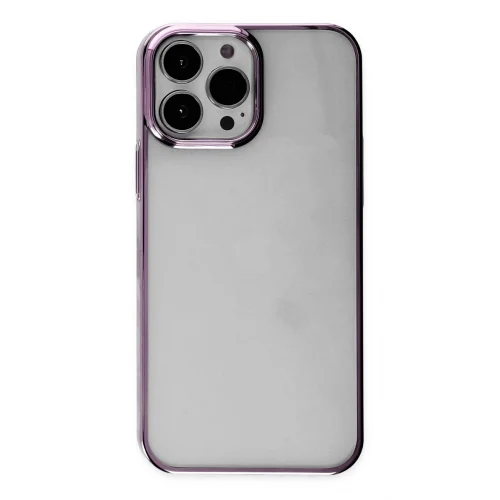Mey İthalat®  iPhone 14 Pro Kılıf Element Silikon - Lila