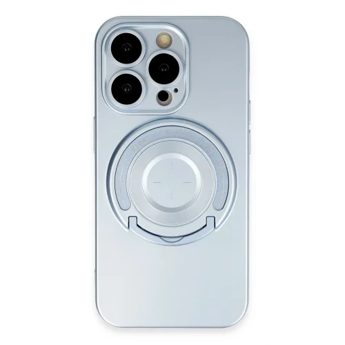 Mey İthalat®  iPhone 14 Pro Kılıf Lukka Magneticsafe Kapak - Sierra Blue