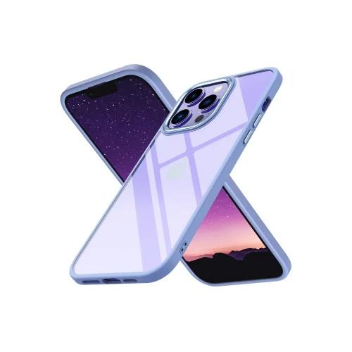 Mey İthalat®  iPhone 14 Pro Kılıf Power Silikon - Lila