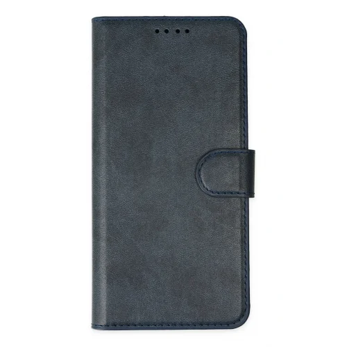 Mey İthalat®  iPhone 14 Pro Kılıf Trend S Plus Kapaklı Kılıf - Lacivert
