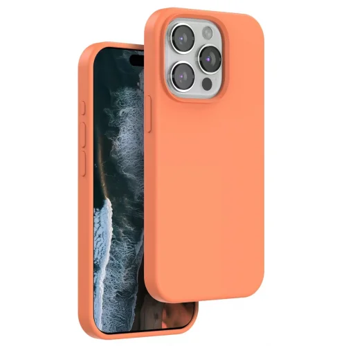 Mey İthalat®  iPhone 14 Pro Max Home Magsafe Kapak - Turuncu