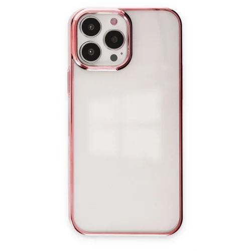 Mey İthalat®  iPhone 14 Pro Max Kılıf Element Silikon - Pembe