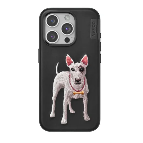 Mey İthalat®  iPhone 14 Pro Max Perma Desenli Kapak - Siyah