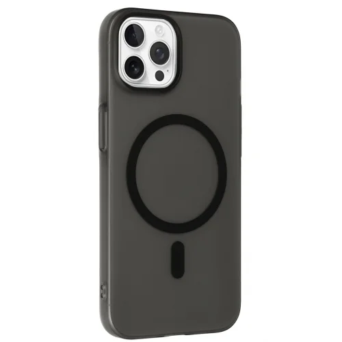 Mey İthalat®  iPhone 14 Pro Max Tuna PC Slim Magsafe Kapak - Siyah