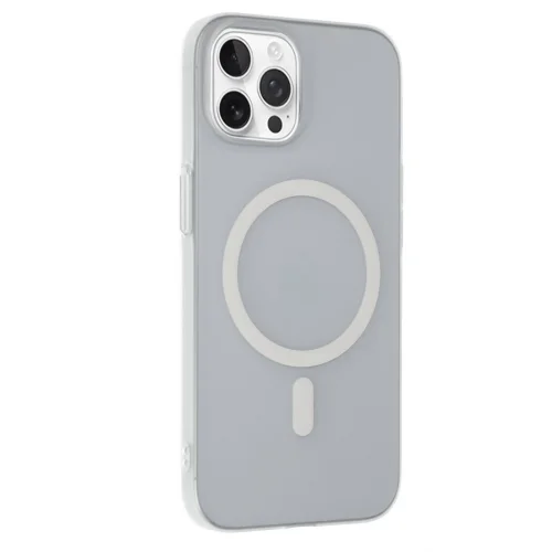 Mey İthalat®  iPhone 14 Pro Tuna PC Slim Magsafe Kapak - Şeffaf