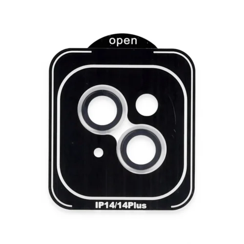 Mey İthalat®  iPhone 14 PVD Metal Kamera Lens - Gümüş