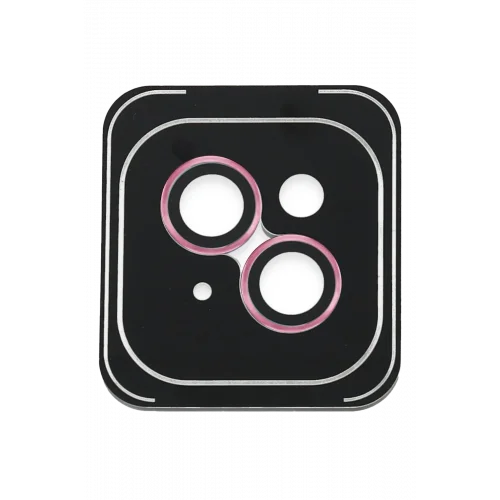 Mey İthalat®  iPhone 14 PVD Metal Kamera Lens - Pembe