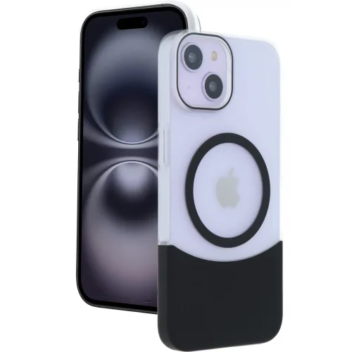 Mey İthalat®  iPhone 14 Velar Magsafe Kapak - Siyah