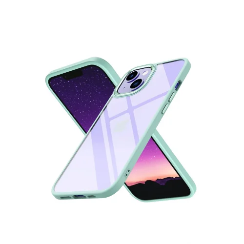 Mey İthalat®  iPhone 15 Kılıf Power Silikon - Yeşil