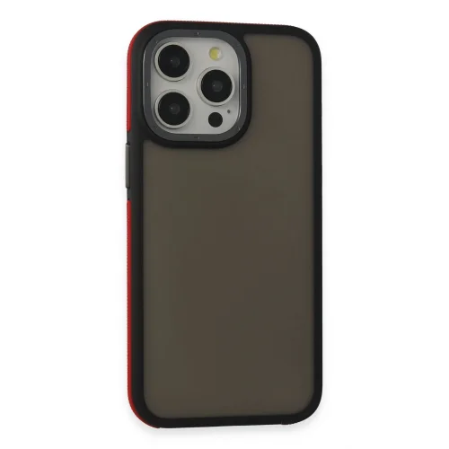 Mey İthalat®  iPhone 15 Pro Max Harvel Kapak - Kırmızı