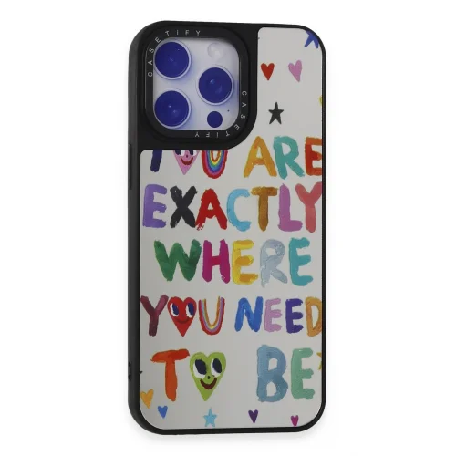 Mey İthalat®  iPhone 15 Pro Max Kılıf Mirror Desenli Kapak - Mirror - 10