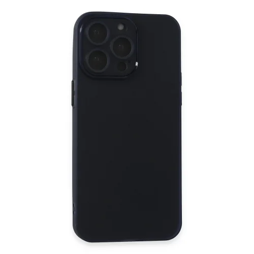 Mey İthalat®  iPhone 15 Pro Max Kılıf Puma Silikon - Lacivert