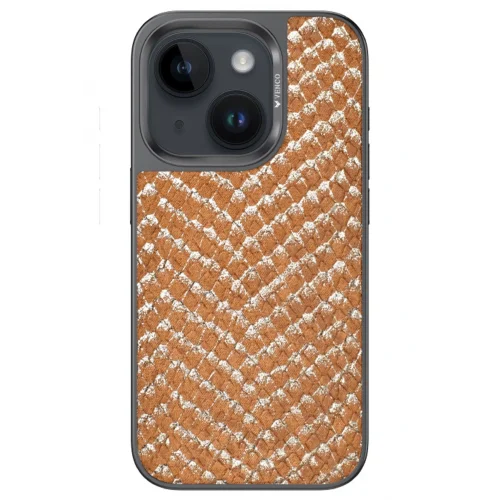 Mey İthalat®  iPhone 15 Viper Kapak - Kahverengi