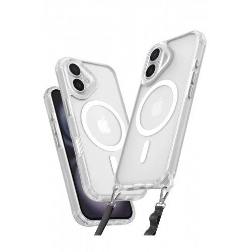Mey İthalat®  iPhone 16 Kılıf Enka Magsafe Silikon Kılıf - Şeffaf