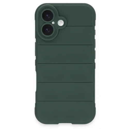 Mey İthalat®  iPhone 16 Plus Kılıf Optimum Silikon - Koyu Yeşil