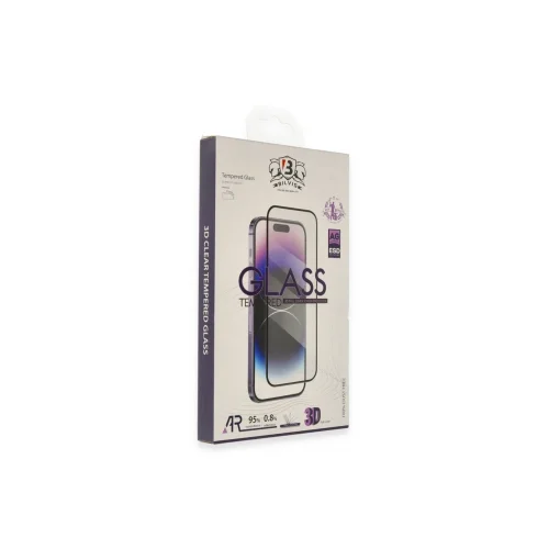 Mey İthalat®  iPhone 16 Pro Max Bilvis 3D Cam Ekran Koruyucu