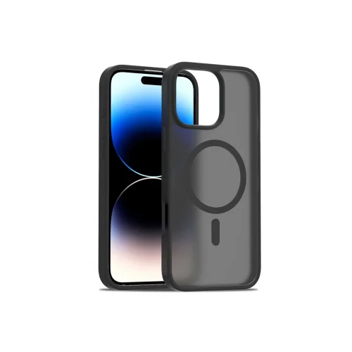 Mey İthalat®  iPhone 16 Pro Max Jota Magsafe Kapak - Siyah
