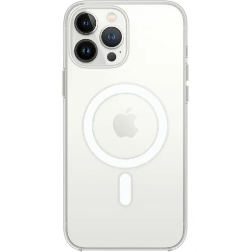 Mey İthalat®   iPhone 16 Pro Max Kılıf Pc Real Magsafe Kapak - Şeffaf