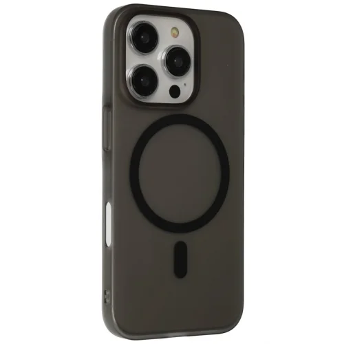 Mey İthalat®  iPhone 16 Pro Tuna PC Slim Magsafe Kapak - Siyah