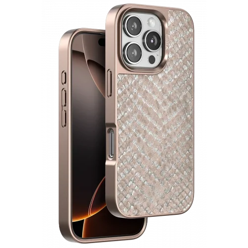 Mey İthalat®  iPhone 16 Pro Viper Kapak - Titan Gri