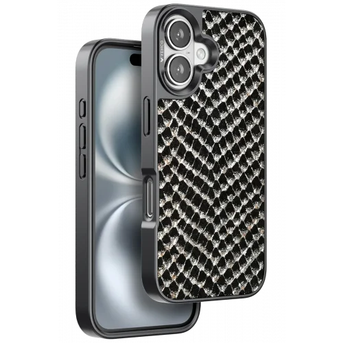 Mey İthalat®  iPhone 16 Viper Kapak - Siyah