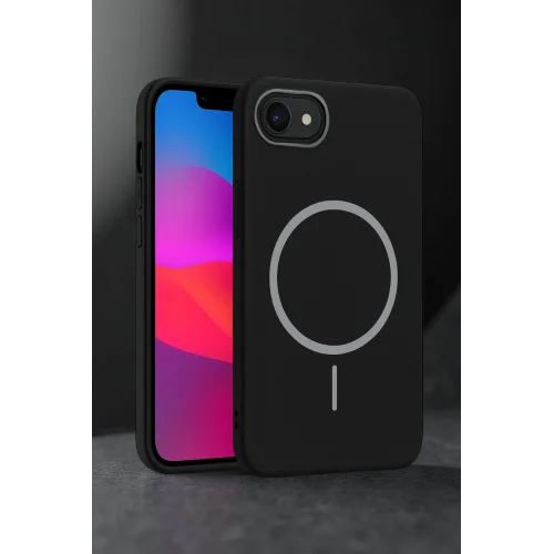 Mey İthalat®  iPhone 16E Broş Magsafe Kapak - Turkuaz