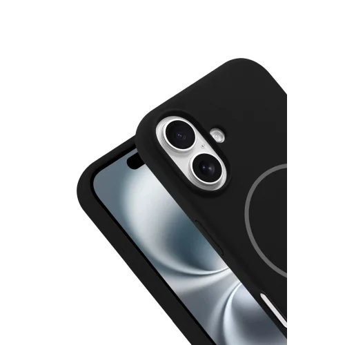 Mey İthalat®  iPhone 16E Kılıf Jully Magsafe Kapak - Pudra