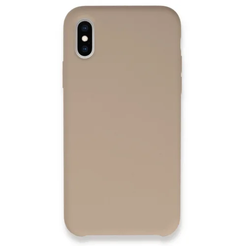 Mey İthalat®  iPhone X Kılıf Lansman Legant Silikon - Açık Pembe