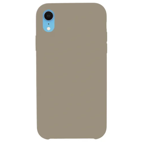 Mey İthalat®  iPhone XR Kılıf Lansman Legant Silikon - Bej
