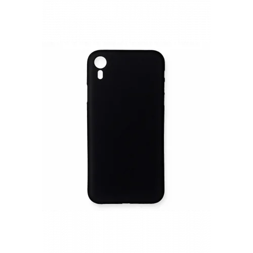Mey İthalat®   iPhone XR Kılıf PP Ultra İnce Kapak - Siyah