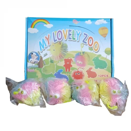 Mey İthalat® Işıklı Dikenli Elastik Top