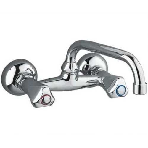 Mey İthalat® İtimat Alfa 205 Döner Eviye Bataryası Duvardan