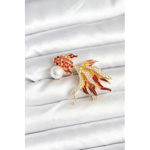 Mey İthalat® Japon Balığı Model Broş