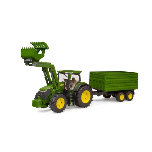 Mey İthalat® John Deere 7R 350 Kepçeli Traktör Ve Römork BR03155