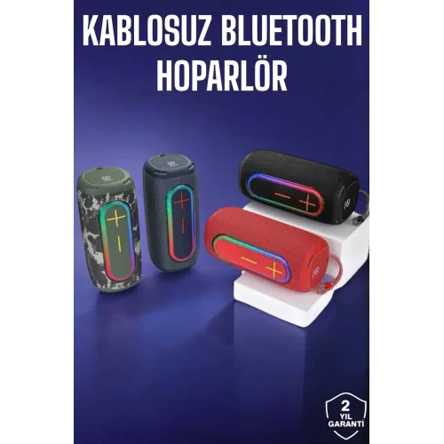 Mey İthalat® Kablosuz Bluetooth Hoparlör Taşınabilir
