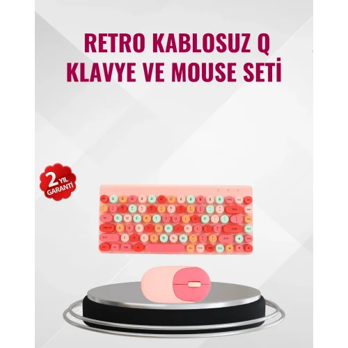 Mey İthalat® Kablosuz Bluetooth Klavye – Çoklu Cihaz Desteği, Akıllı Güç Tasarrufu