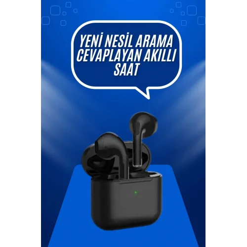 Mey İthalat® Kablosuz Bluetooth Kulaklık TWS Pro5 Kulaklık ANC Özelliği Dokunmatik Kontrol