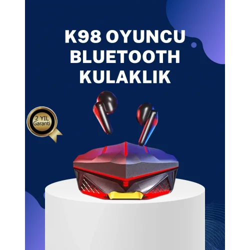 Mey İthalat® Kablosuz Gaming Kulaklık Gürültü Önleyici Mikrofonlu