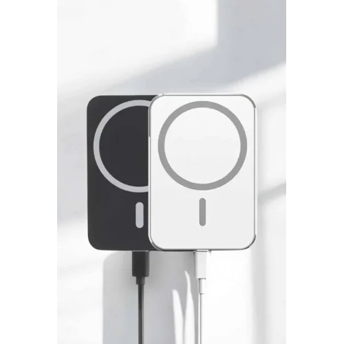 Mey İthalat® Kablosuz Şarj Aleti Magsafe Araç Içi Manyetik Şarj 15W İOS Uyumlu