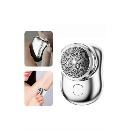 Mey İthalat® Kablosuz Tıraş Makinesi Günlük Hızlı Taşınabilir Şarjlı Yuvarlak Paslanmaz Çelik