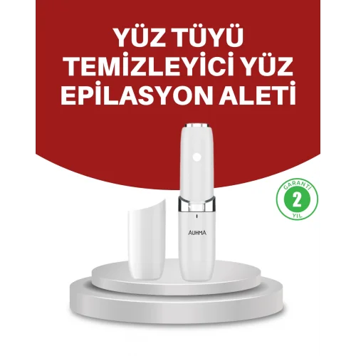 Mey İthalat® Kadınlar İçin Yüz Tüy Alma Cihazı Nazik ve Etkili Kullanım
