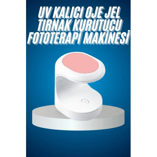 Mey İthalat® Kalıcı Oje Kurutucu UV Led Teknolojisi Taşınabilir Mini Tırnak Kurutucu