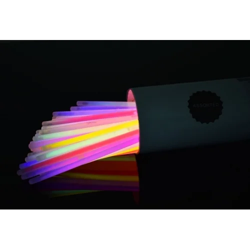 Mey İthalat® Karanlıkta Parlayan Fosforlu Glow Taç Fosforlu Renkli Taç 6 Adet