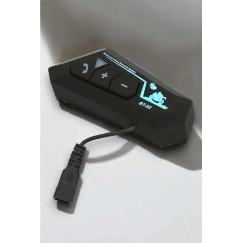 Mey İthalat® Kask Kulaklık Bluetooth Motosiklet Kulaklık Intercom Su Geçirmez